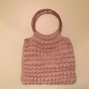 Vintage Knit Handbag